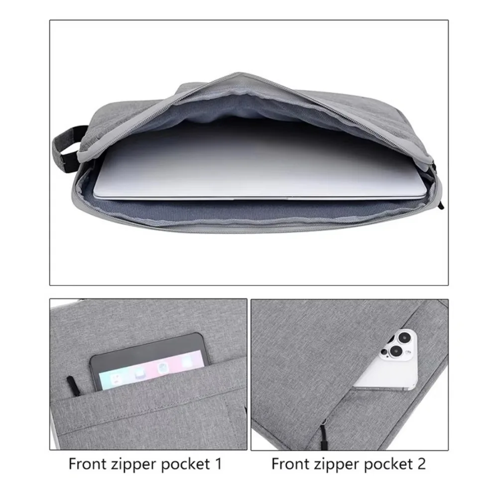 

New 11/13/15Inch Tablet Bag Lightweight Shockproof Laptop Sleeve Oxford Cloth Handbag Case for Macbook/IPad/ Women Men
