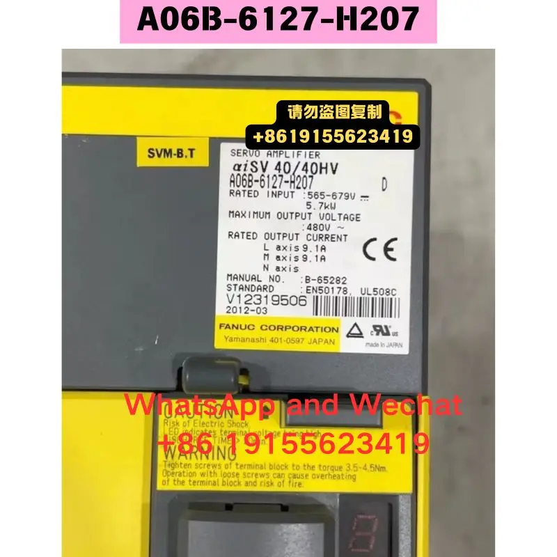 

Б/у оригинальные разобранные детали A06B-6127-H207. Драйвер протестирован, исправен. Быстрая доставка.