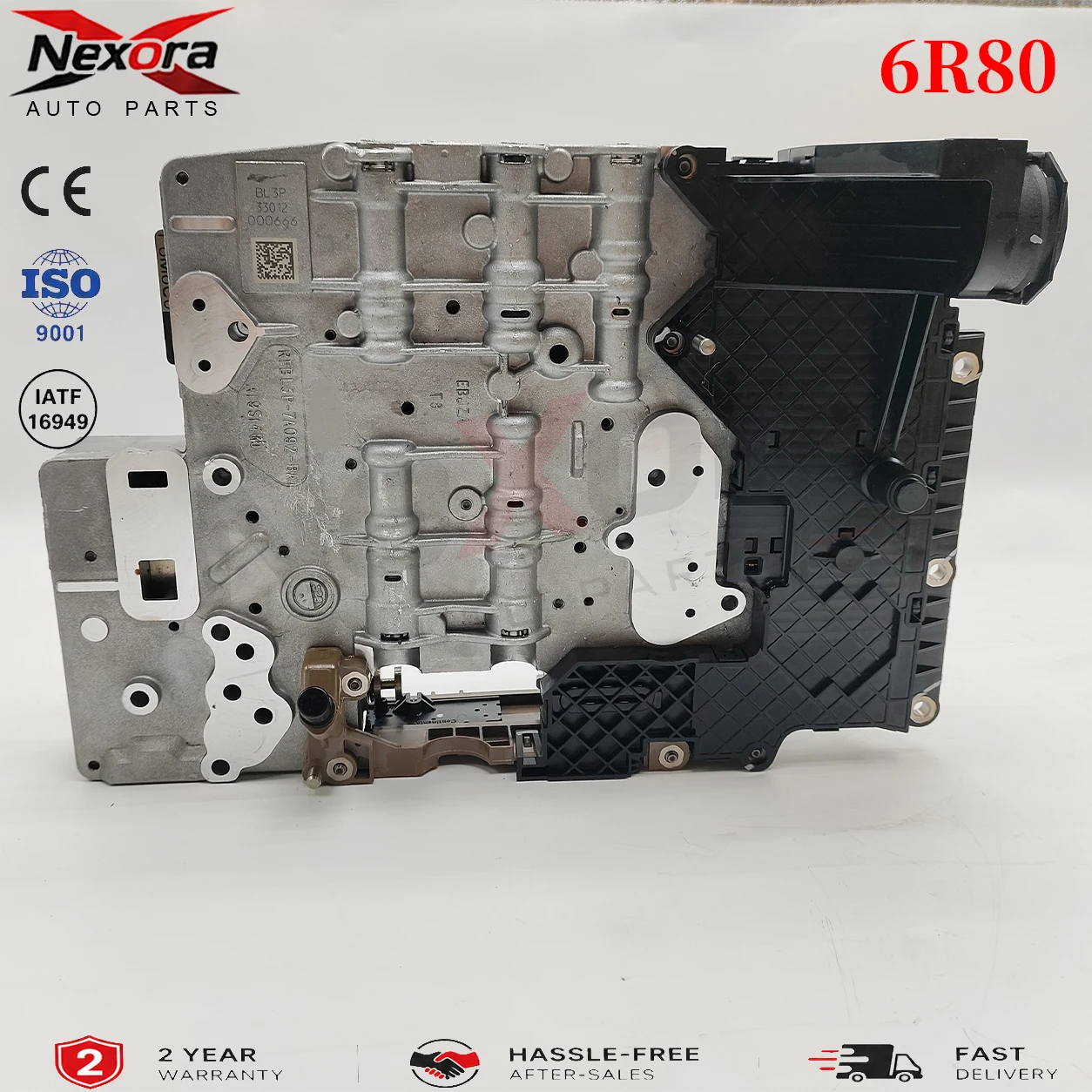 6R80 Valve Body Assembly With Integrated TCM Lead Frame AL3P7A101CA AL3Z7G276A AL3P7Z490BA For Ford F-150 Ranger Mustang 2011-Up