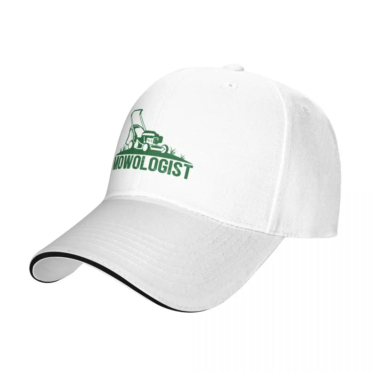 Mowologist Funny Lawn Mowing Baseball Cap Hood custom Hat black Women's Beach Outlet Men's