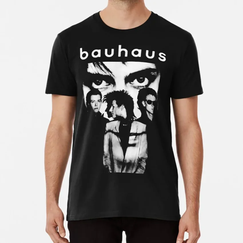 Bauhauspunk Black Peter Bela Lugosi Murphy Goth music Band Fashion trend Men's and women's all-purpose short-sleeved T-shirt