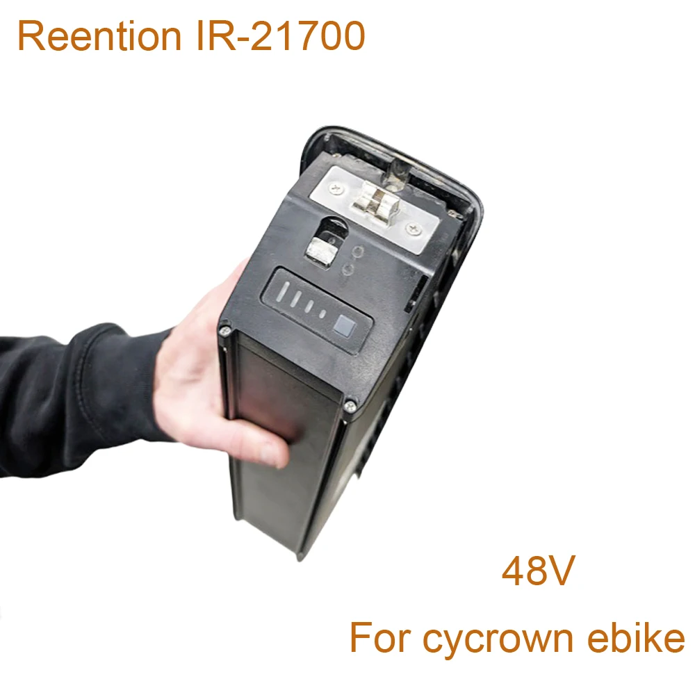 

Cycrown CycUltra Вездеходный аккумулятор для электровелосипеда 48 В с большим радиусом действия Съемный перезаряжаемый литий-ионный аккумулятор для электрического велосипеда 48 В 15 Ач