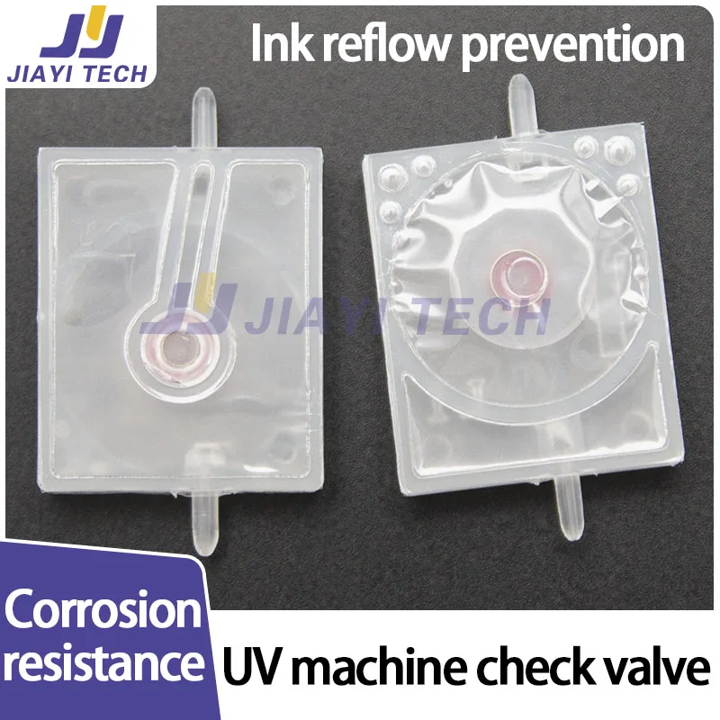 

10 шт., одноклапанный одноходовой клапан для принтера, односторонний клапан, демпфер чернил, регулирующий клапан чернил, фильтр самосвала для принтеров