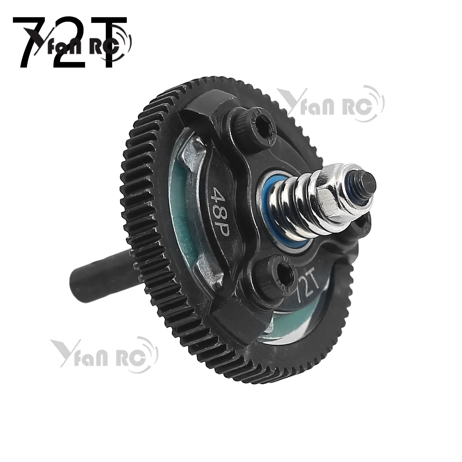 Steel 48P 72T 76T 83T 86T 90T Spur Gear for Slash Bandit Rustler Stampede 2WD RC Car Upgrade Parts