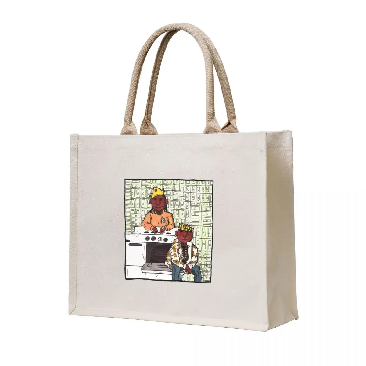 

Clipse Hell Hath No Fury Illustration Tote Bag reusable shopping bags bags woman 2025 free delivery bags Women's handbag