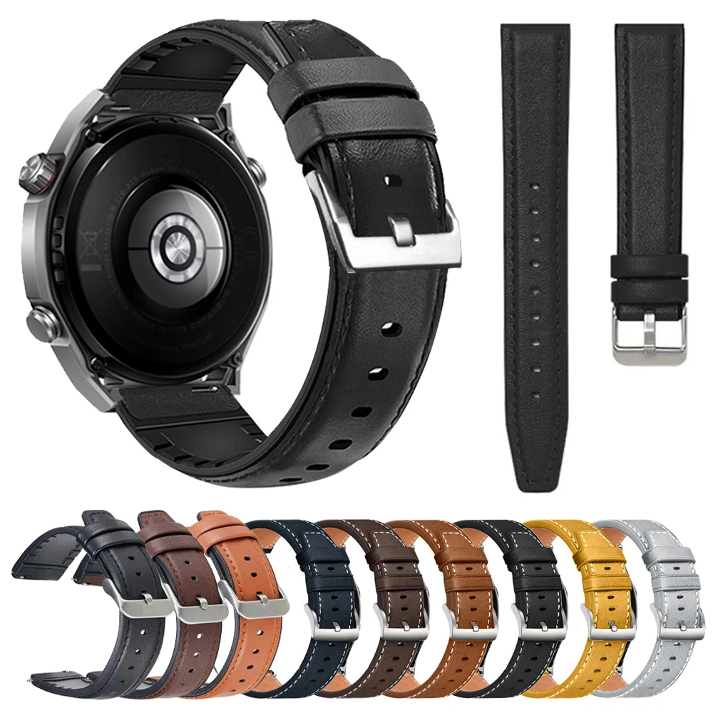 22mm Watch Strap For POLAR Vantage V3 M M2/Grit X Pro Titan Soft Leather Silicone Band For COROS PACE 3 APEX 2 Pro 46mm Bracelet