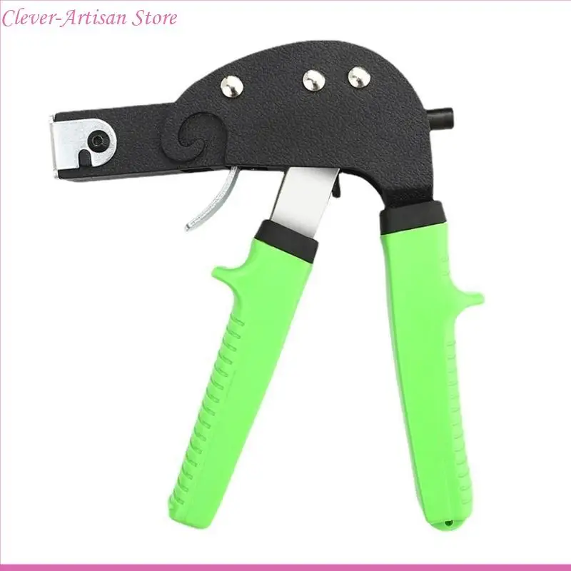 E06B Carbon Steel Riveter Heavy Duty Rivet Hand Tools Lightweight Blind Rivet Manual Professional Riveter Riveter Gutter Repair