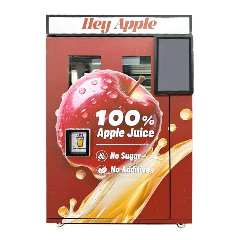 Automatic Customized Squeezed Apple Fruit Fresh Orange Juice Vending Machine