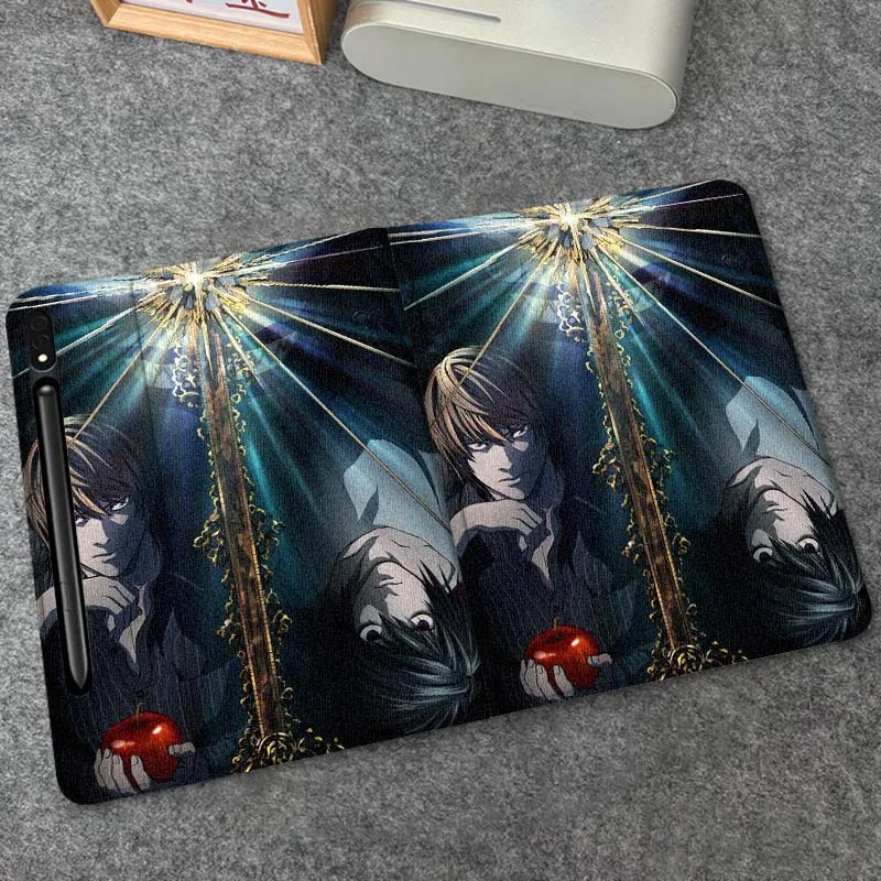 

Death Note Popular Cool For Samsung Galaxy Tab S9 S10 S6 S7 S8 FE Plus Lite Inch Foldable Cover Tablet Case