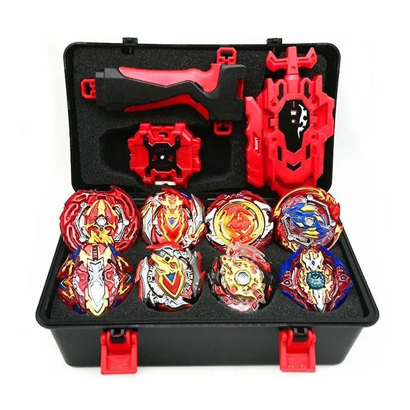 

Bey X Spinning Toy Kit battle game Gyro Metal Battle Tops with Launchers Organize Box Set Gift Special Gift collection
