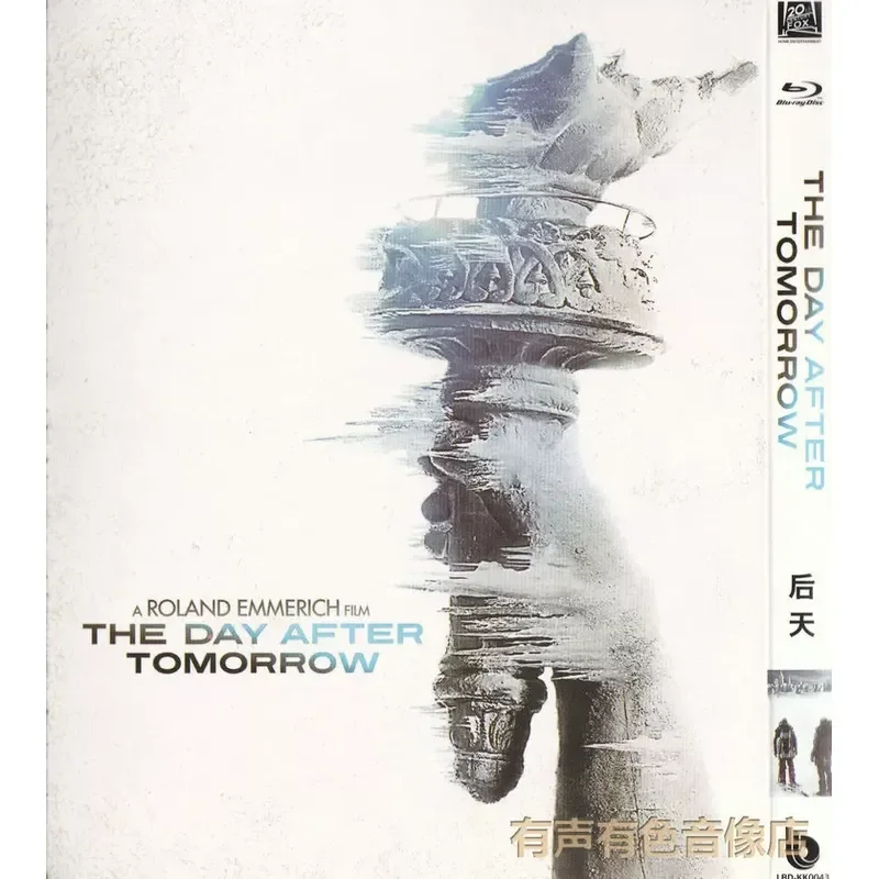 

Disaster Sci-Fi Action-Adventure Movie The Day After Tomorrow Blu-ray Disc High Definition BD 1 DVD