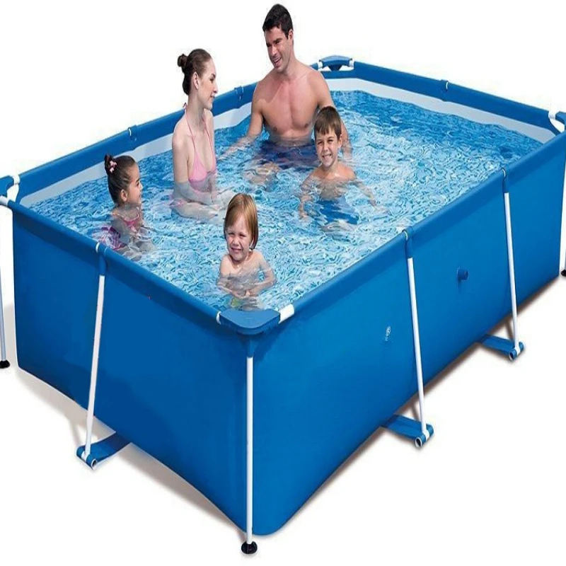 56404 3 Mx2.01mx66cm Rectangular Beat Stand Outdoor Swimming Pool