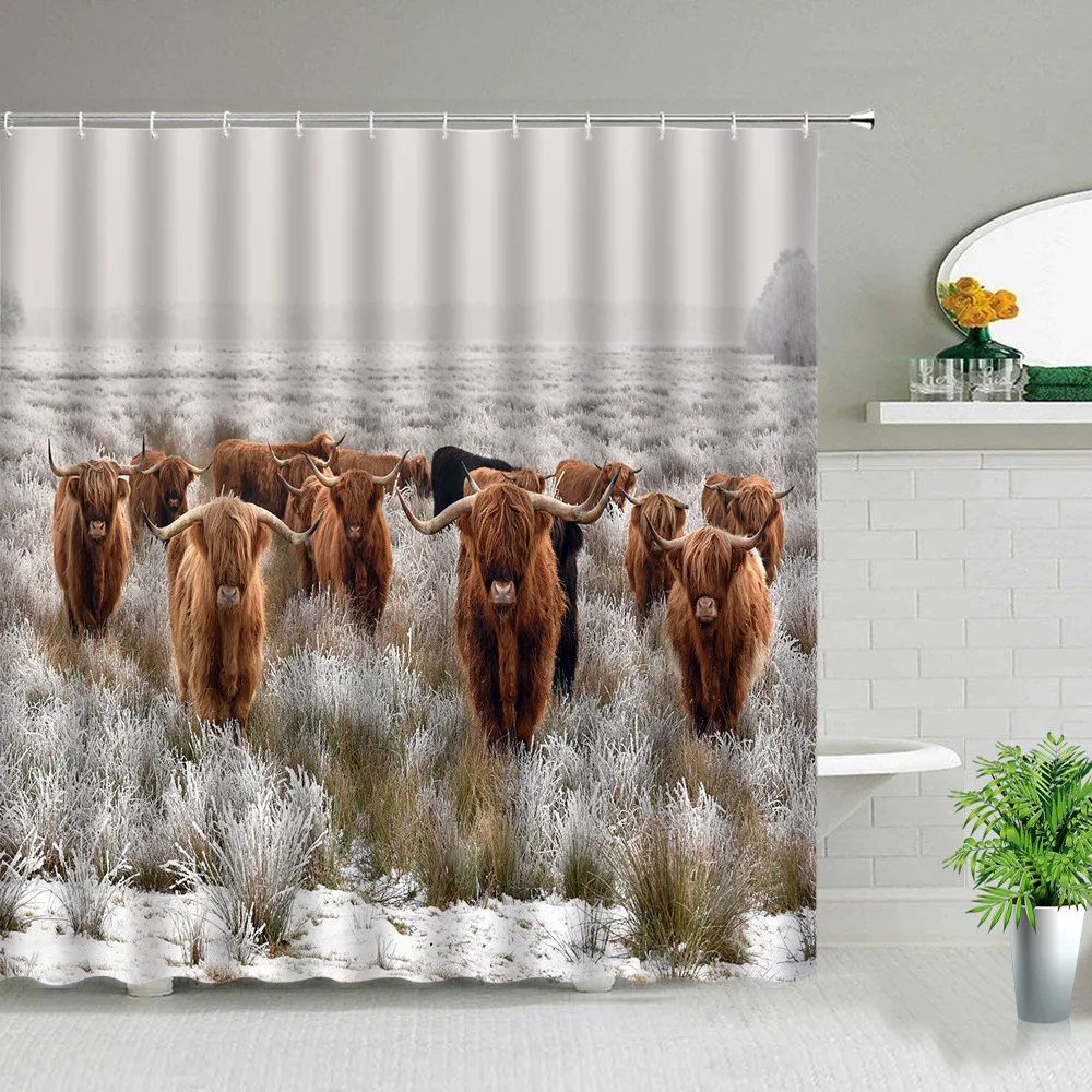 

Yak shower curtain, thickened bathroom waterproof partition curtain, sun curtain, mildew proof curtain, home decoration