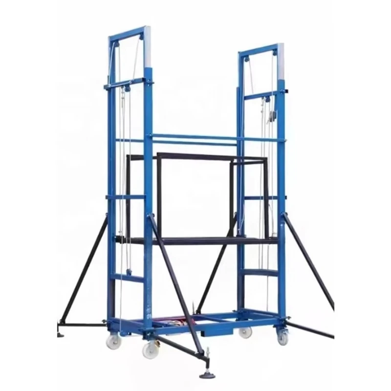 

Portable electric scaffold, long service life, reliable performance, suitable for indoor and outdoor use of core components