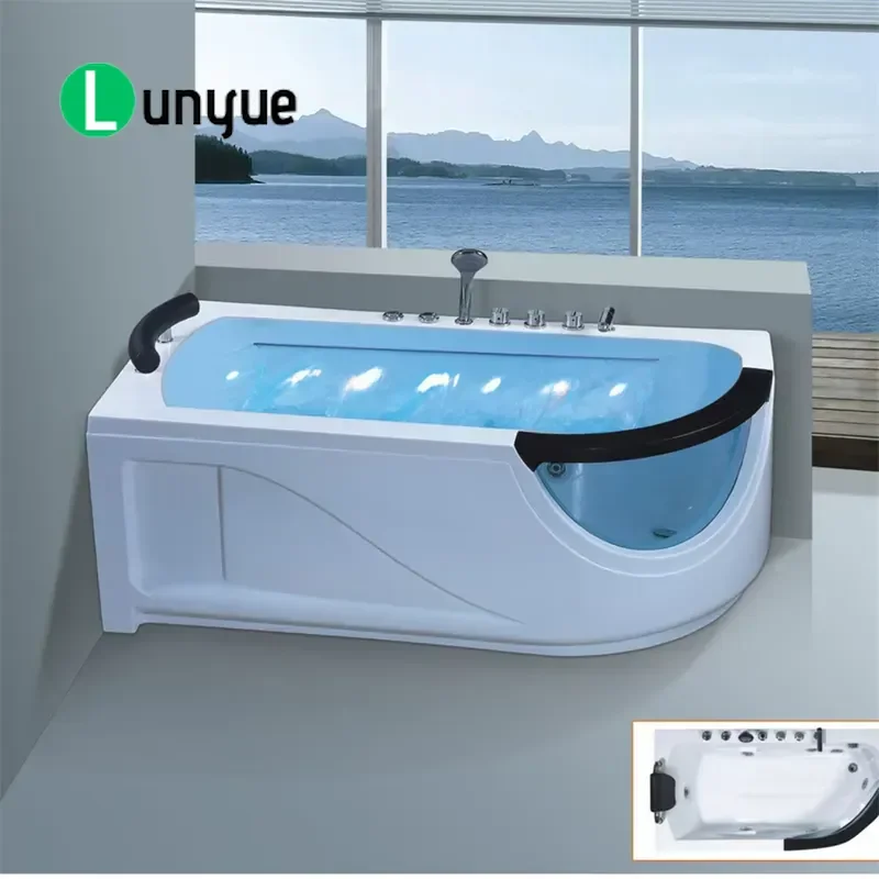 Wholesale Acrylic Hot Tub Deep Jet Grand Spa for Two Persons Outdoor Indoor Relaxation Durable Easy Installation