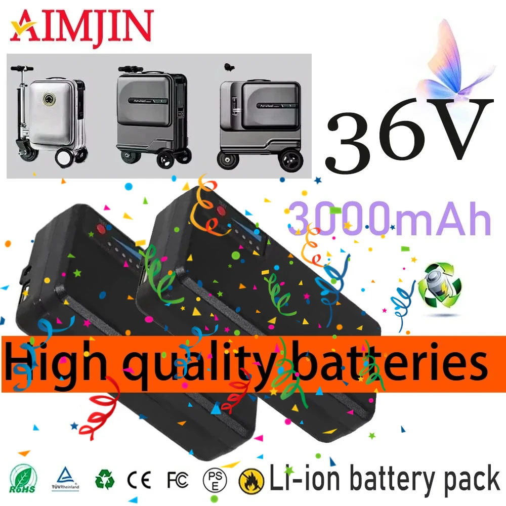 

36V 3000mAh miniT SE3T Third generation electric luggage battery Airway SE3S can be boarded BEKE \ Airwheel lithium battery
