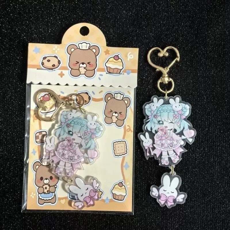 

Hatsune Miku Acrylic Keychain Hatsune Miku Project DIVA Anime Merchandise Cute Cartoon Creativity Portable Keychain Pendant