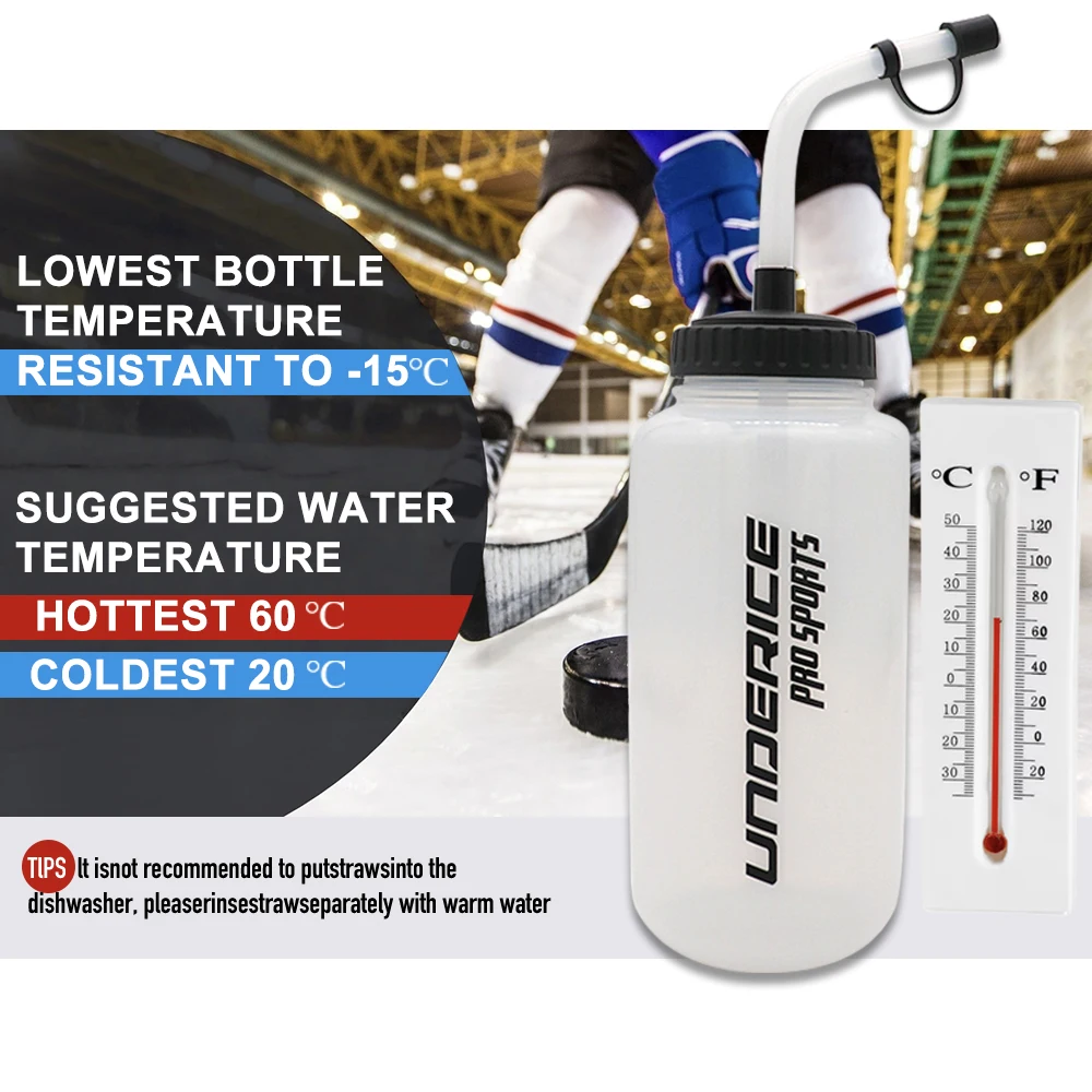 Sports Water Bottle Rugby Water Bottle 1000ml BPA Free Cycling Water Bottle Used for Baseball Tennis Soccer Sports Accessorie