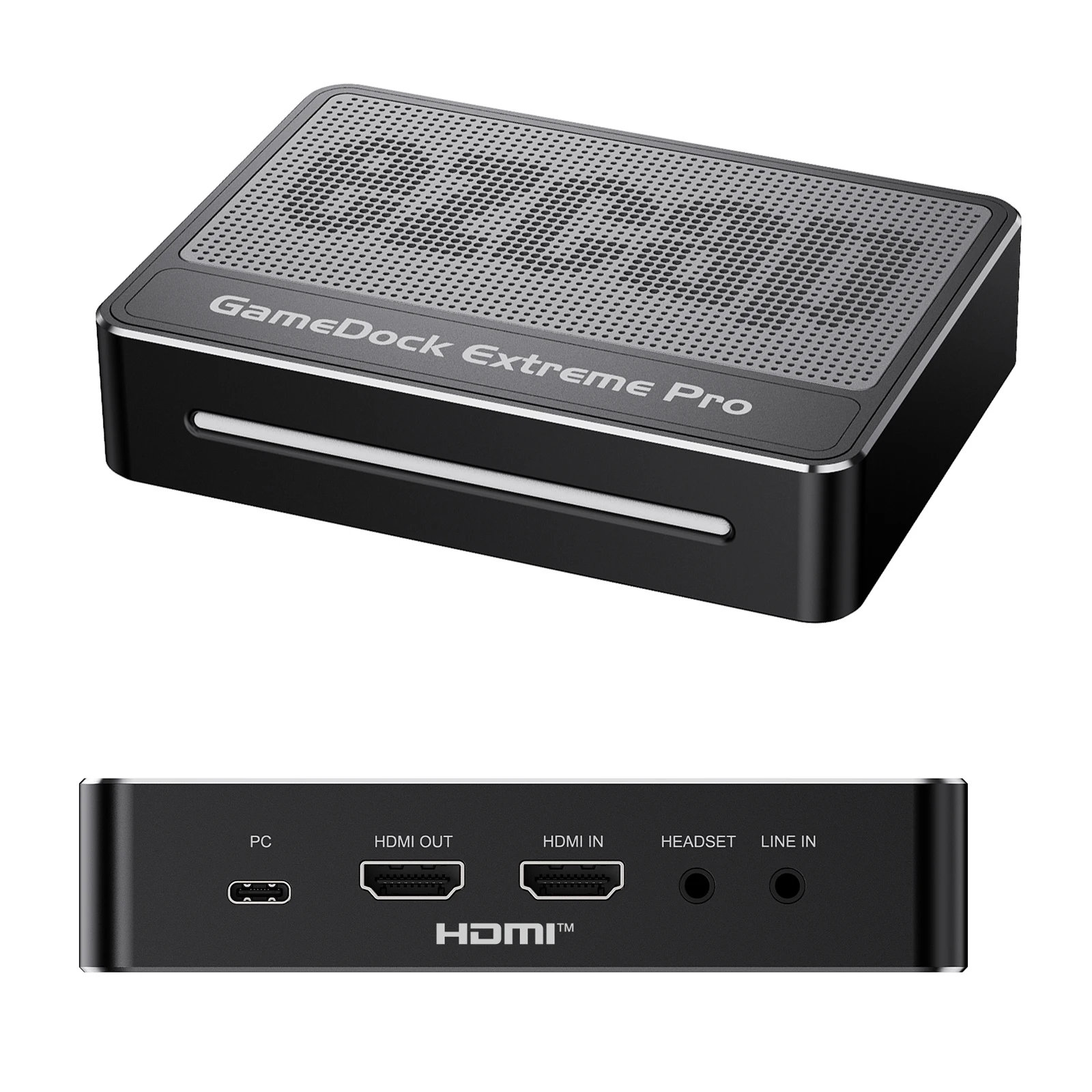 

Gamedock Extreme Pro USB 3.2 Type C HDMI Карта видеозахвата 4kp144 Запись игр Прямая трансляция Микрофон Линия в смешивании аудио