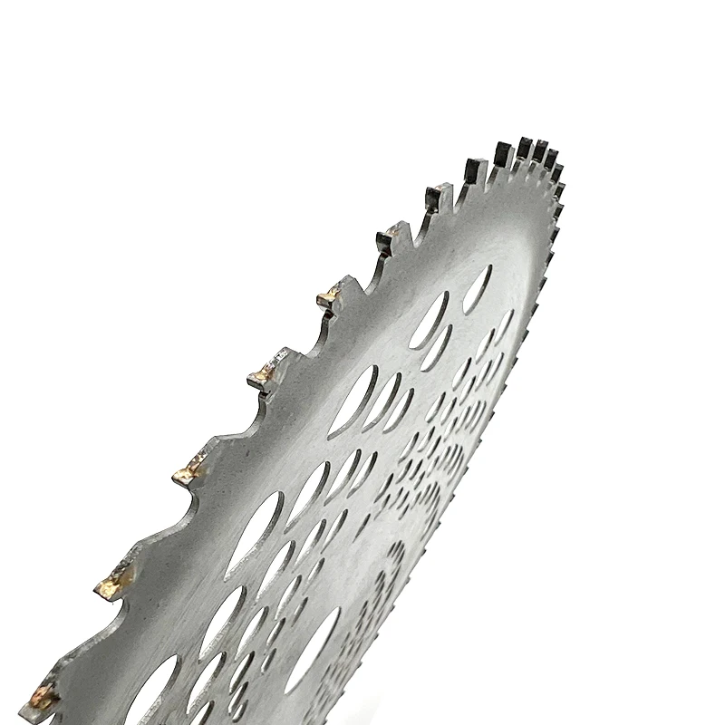 Garden Power Tool Accessories 60 Teeth Alloy Cutter Blade for Gasoline Brush Cutter
