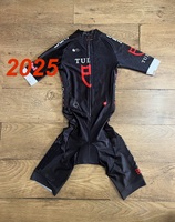 LASER CUT Skinsuit 2025 TUDORful Team Bodysuit SHORT Cycling Jersey Bike Bicycle Clothing Maillot Ropa Ciclismo