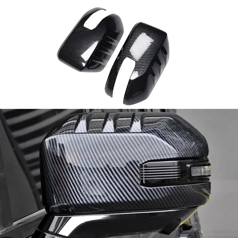 

Rear View Mirror Cover For Chery JETOUR Traveler ABS Carbon Fiber Reversing Mirror Cover Modified Car Exterior Accessories