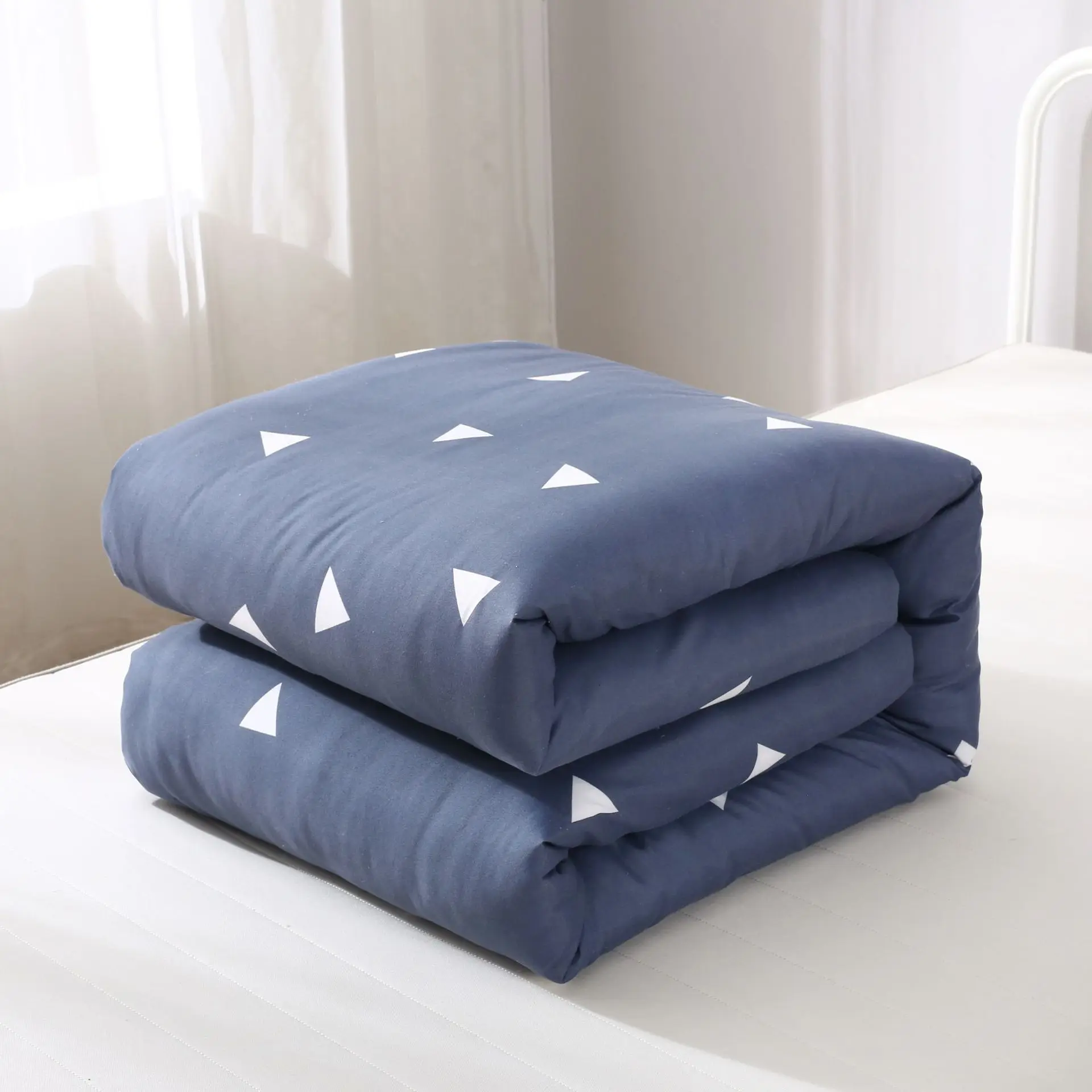 Thickened Cotton Quilt 10kg for Student Dormitory Mattress Core Single Spring Autumn Winter Quilt Durable Bedding Cover