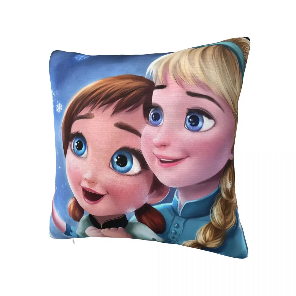 Pillow Case Frozen 2 Elsa Anna Valentine's Day Soft Pillow Cover Novelty Cushion Cover Pillowcases For Sofa Home Decorative