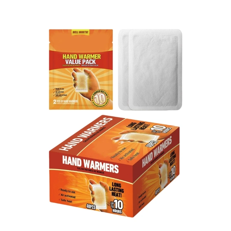 Hand Heat Pad Instantly Warmth, Up to 15-30mins Use,Hand Warmers Perfectly for Cold Season and Outdoor Event Party