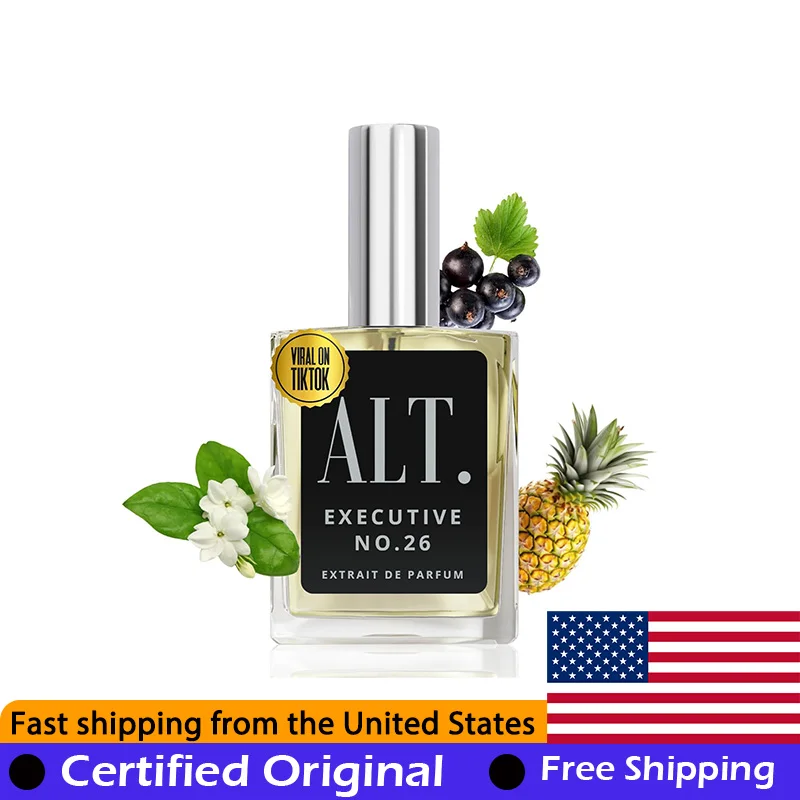 

ALT. FRAGRANCES Executive No. 26 Extrait de Parfum Spray for Man 2.0 Ounce Natural Lasting Citrus Pheromone Perfume Cologne 60ML