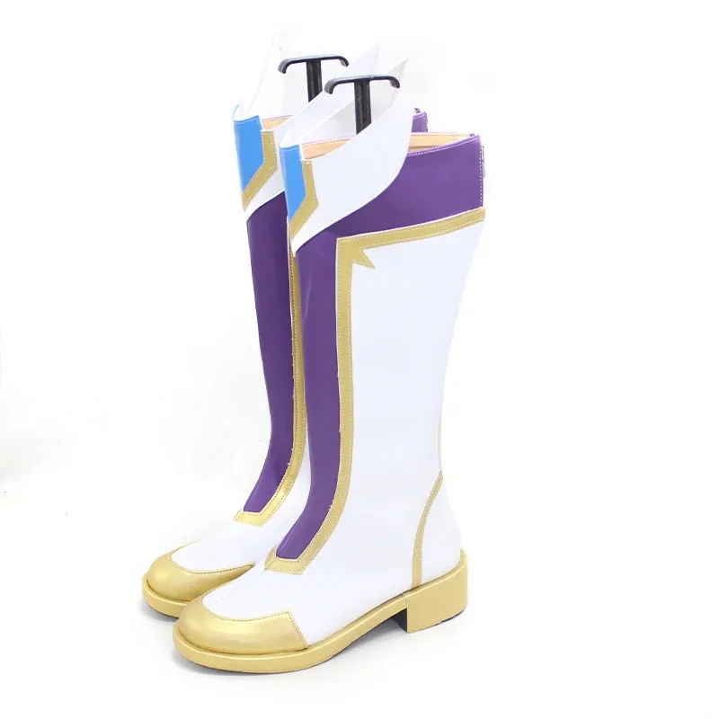 

2025 11, игра LOL Star Guardian Ezreal, обувь из искусственной кожи, карнавальные ботинки на Хэллоуин, реквизит для косплея, индивидуальный заказ