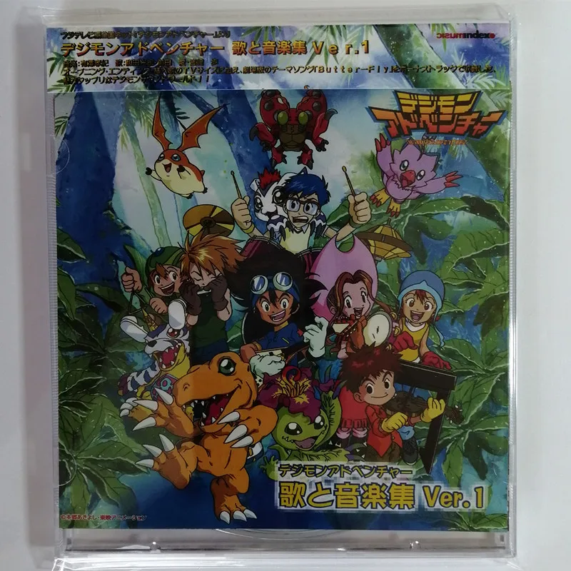 

Аниме Digimon Adventure Takanori Arisawa Музыкальный компакт-диск Коллекция песен и музыки Ver1 Альбом Музыкальная запись Косплей Soundtracks Box Подарок