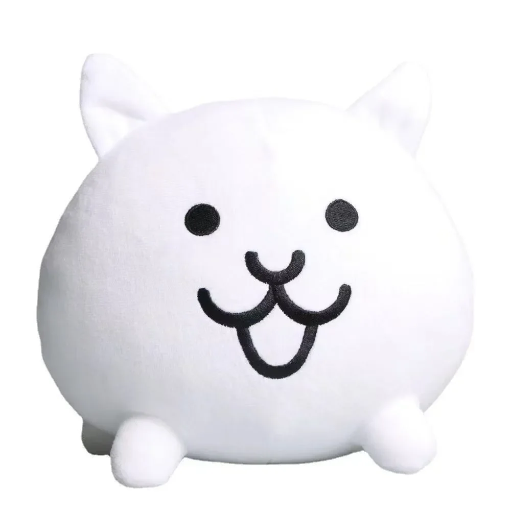 

20 см Battle Cats, плюшевая игрушка Neko, мягкая игрушка, кошка, плюшевая кукла, мягкие животные, милые мультяшные подарки на день рождения для детей, домашний декор