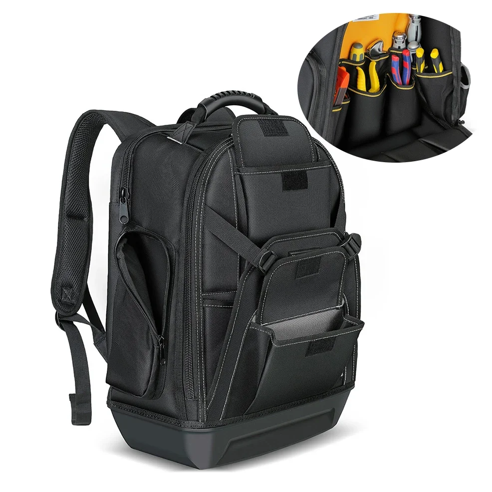 Oxford Cloth Tool Backpack Multifunctional Electrician Special Hardware Storage Bag Portable Repair Tools Organizer Shoulder Bag