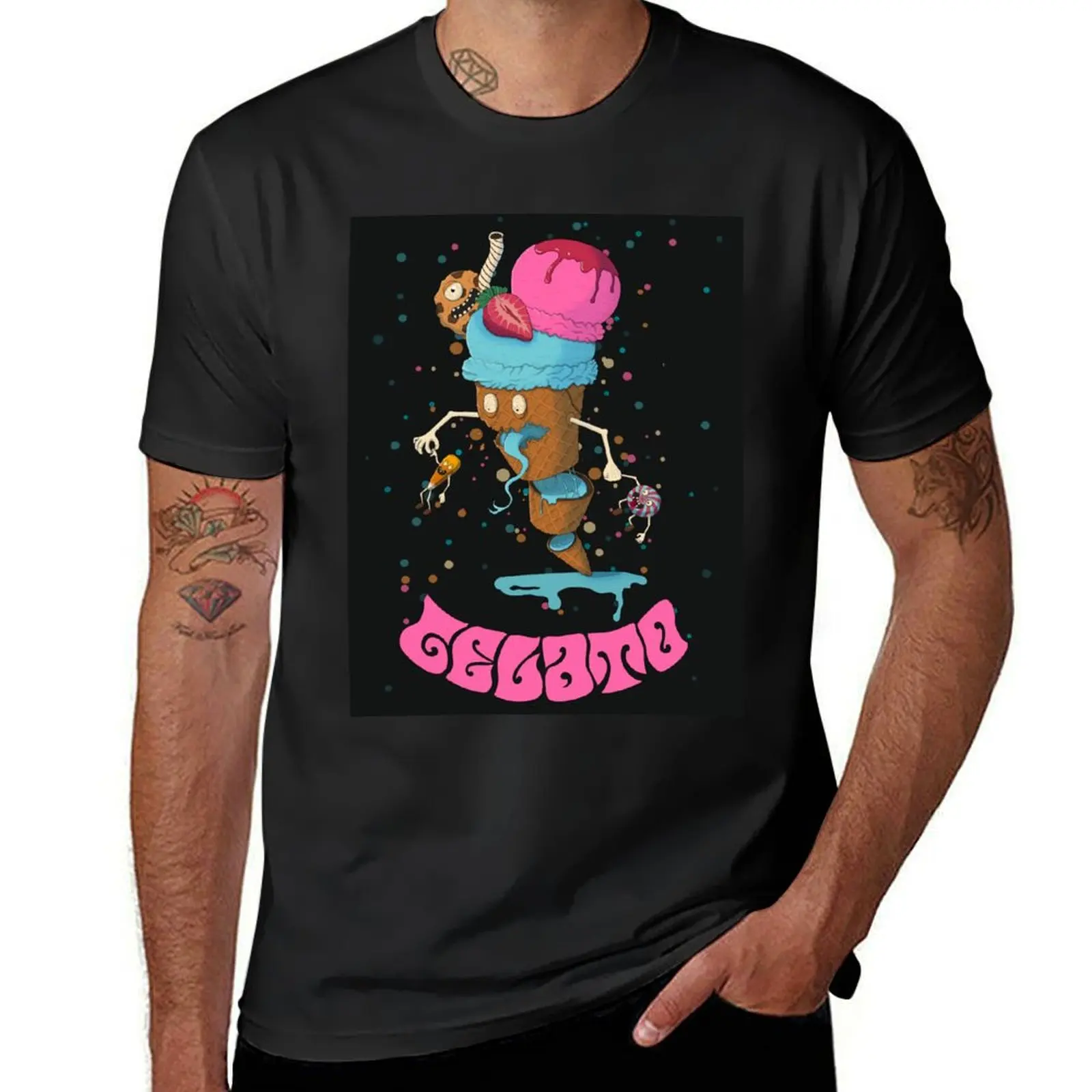

Gelato T-Shirt funnys quick-drying hippie clothes quick drying t shirt men