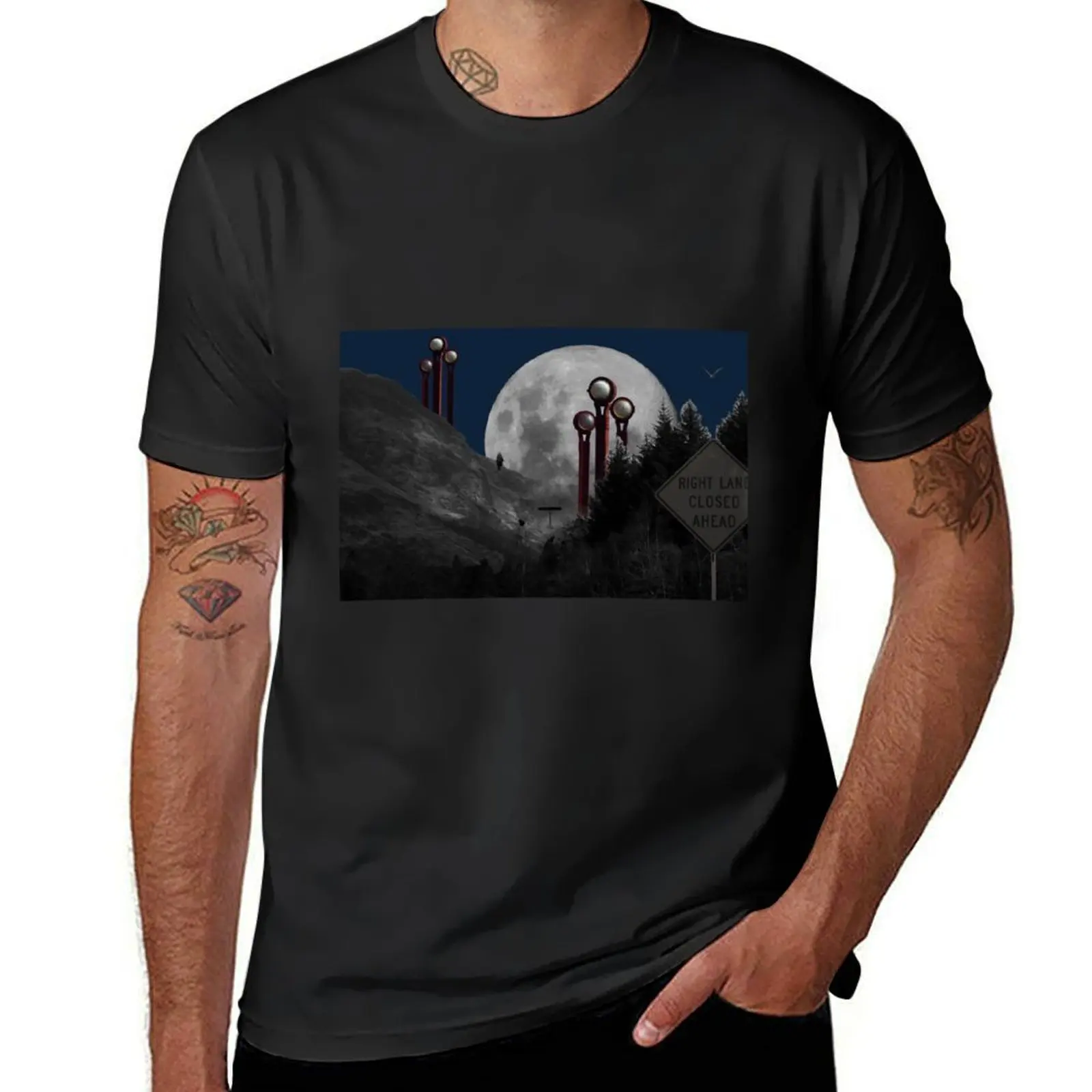 

The night has come upon us (again) T-Shirt plus size tops Aesthetic clothing mens vintage t shirts