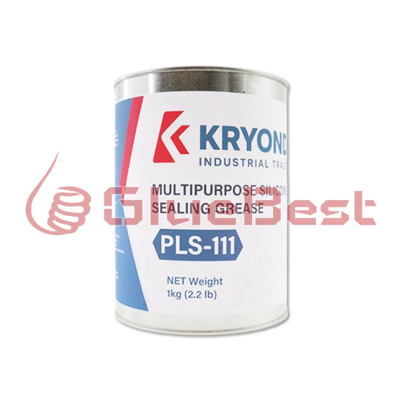 KRYOND PLS-111 Multipurpose Silicone Sealing Grease Lubricant for Valves O Rings Electrical Connectors Industrial Equipment 1kg