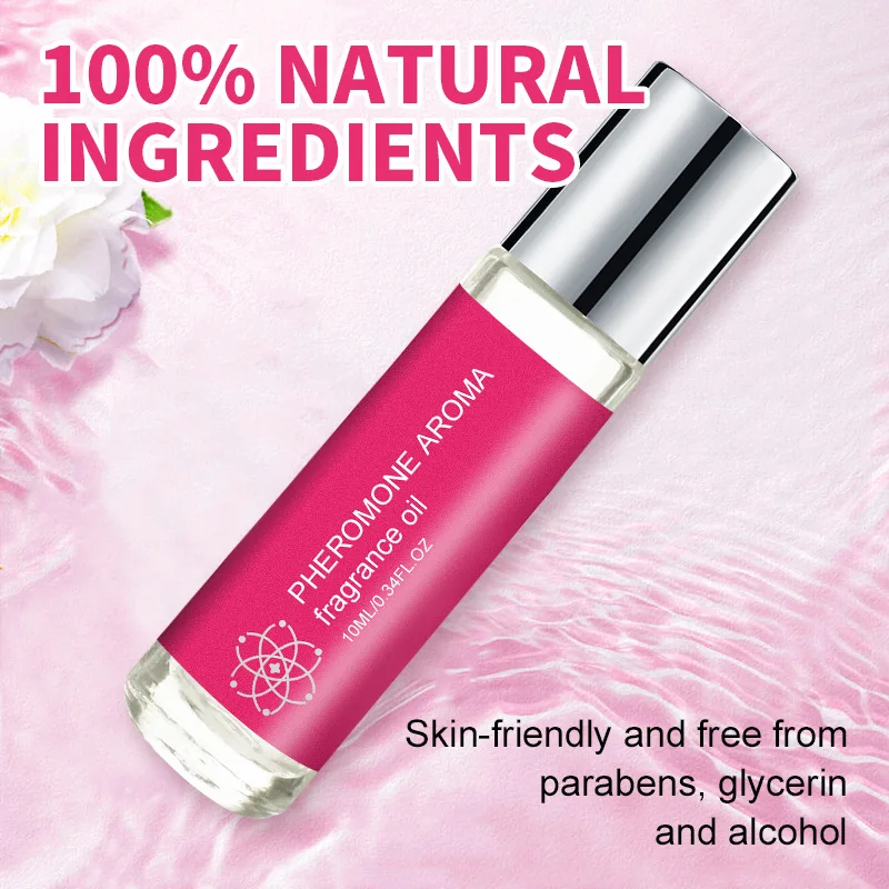 Natural Eau De Parfum Roll-On Concentrated Fresh Gentle Non-Pungent Long-Lasting Couple Perfume