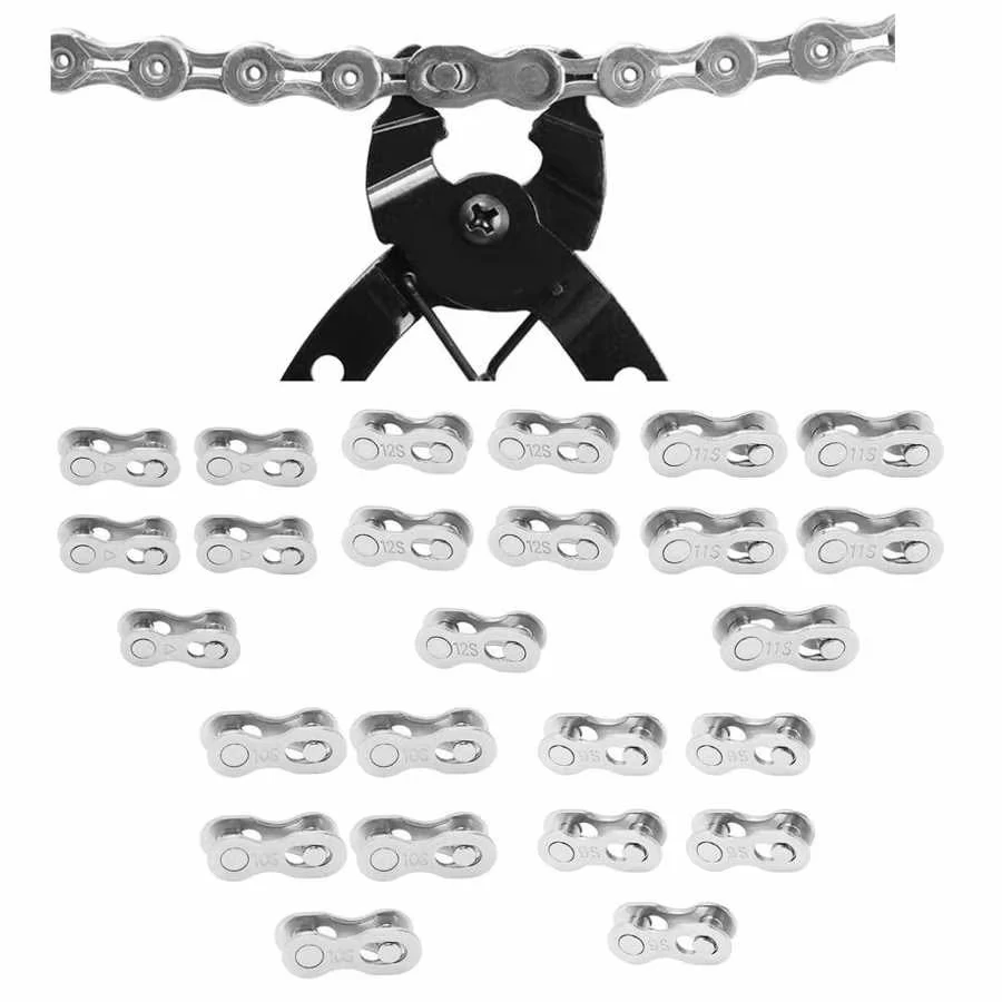 5 زوج 1/6/7/8/9/10/11/12 سرعة سلسلة دراجات موصل قفل وصلة سريعة الطريق الدراجة مشبك مشترك مشبك ماستر الدراجات أجزاء