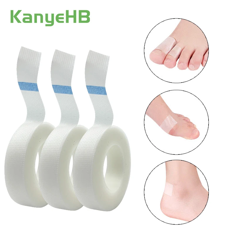 

3Rolls Waterproof Anti-Wear Heel Sticker Finger Toe Protector Adhesive Medical Bandage Wound Injury Care Foot Care Sticker A1568