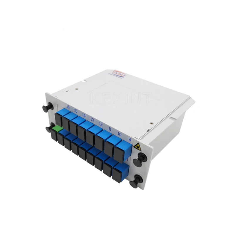 Factory Directly PLC Splitter Device SC/UPC 1*16 Insertion /LGX /Cassette type Fiber Optic fiber optic equipment