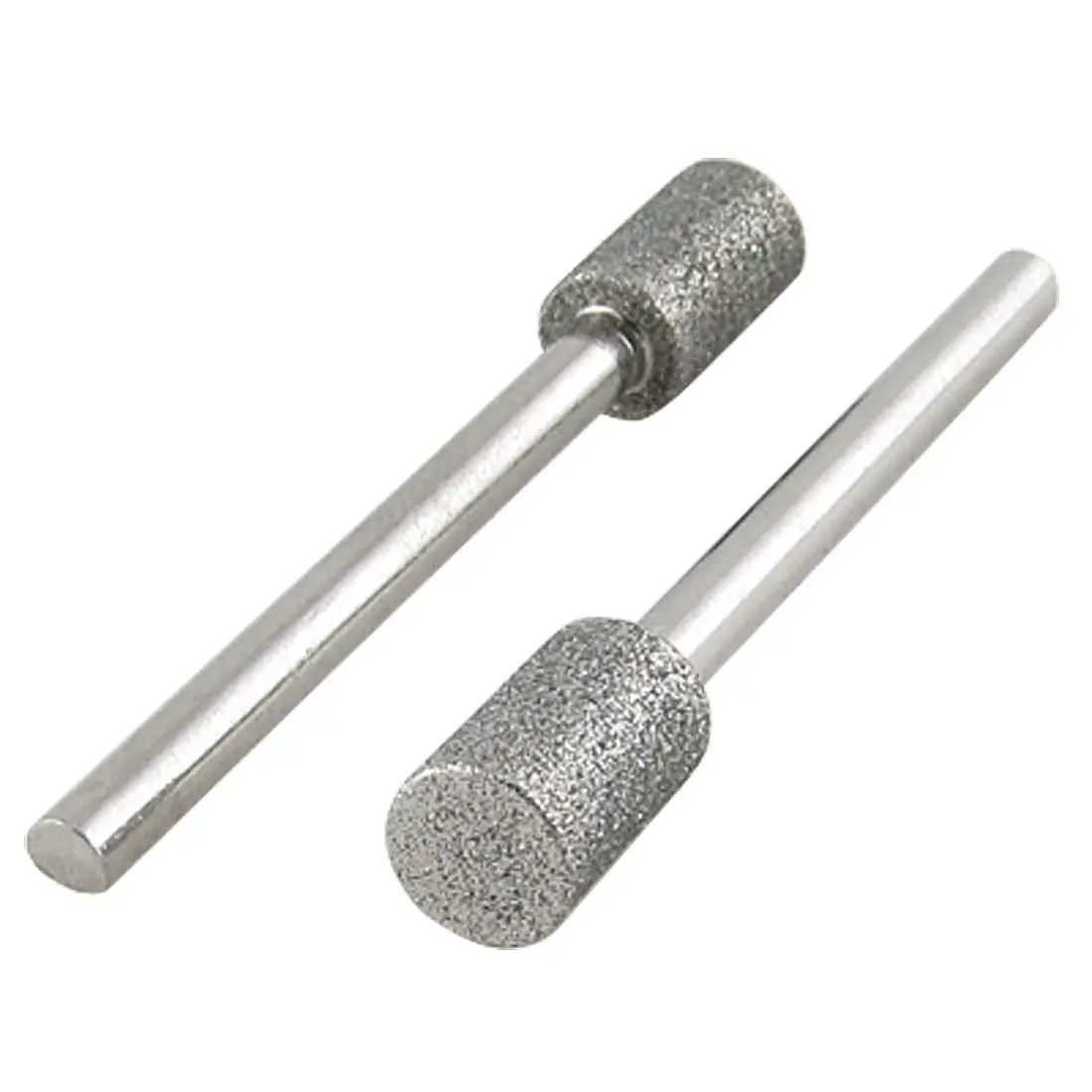 

10Pcs 3 x 6mm Siliver Plating Diamond Drill Bits for Electronic Nail Files