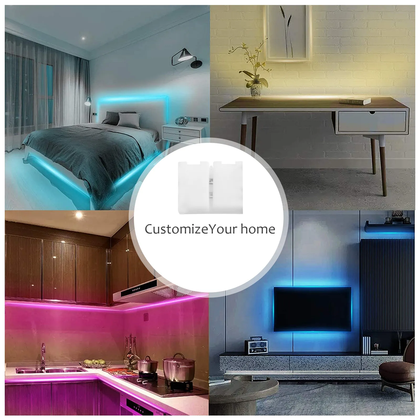 

100 шт. соединителей для светодиодных лент, защелкивающиеся, без пайки, гибкие адаптеры для световых лент, инструмент для бесшовного соединения, не требует пайки