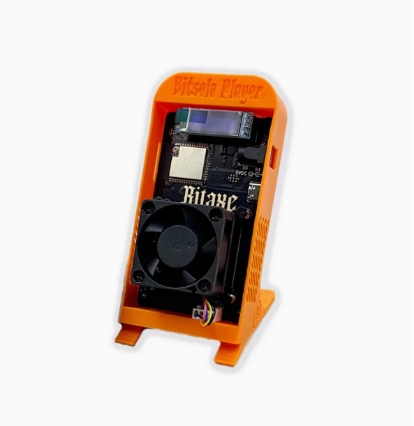 NerdQaxe ++ 4.8TH/s 75W ASIC Miner BTC Miner Open-Source Home Bitcoin Miner (وصل واي فاي فقط)