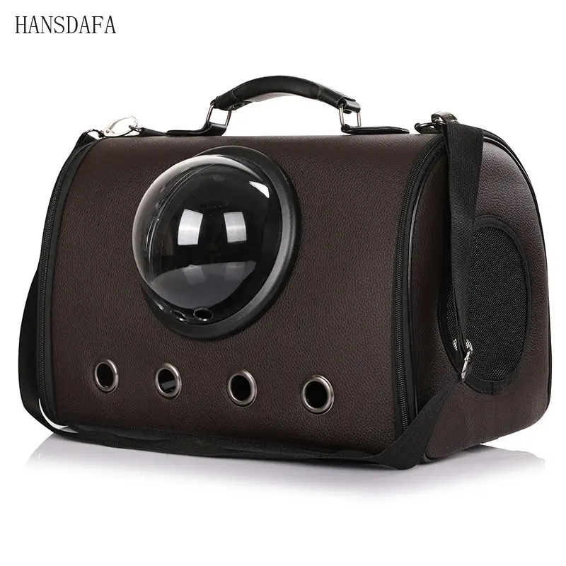 Airplane and Car Travel Dog Carriers Cataria Bubble Soft-Side Cat Pet Carrying Bag Airline Approved Foldable Dog Carrier Bag