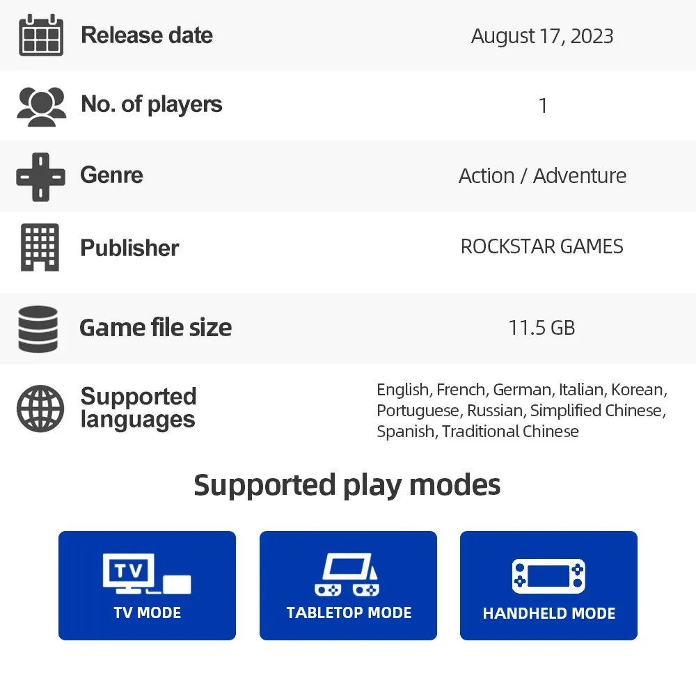 Red Dead Redemption نينتندو سويتش عروض الألعاب 100% الأصلي بطاقة الألعاب المادية عمل النوع 1 لاعب لوحدة تحكم ألعاب التبديل