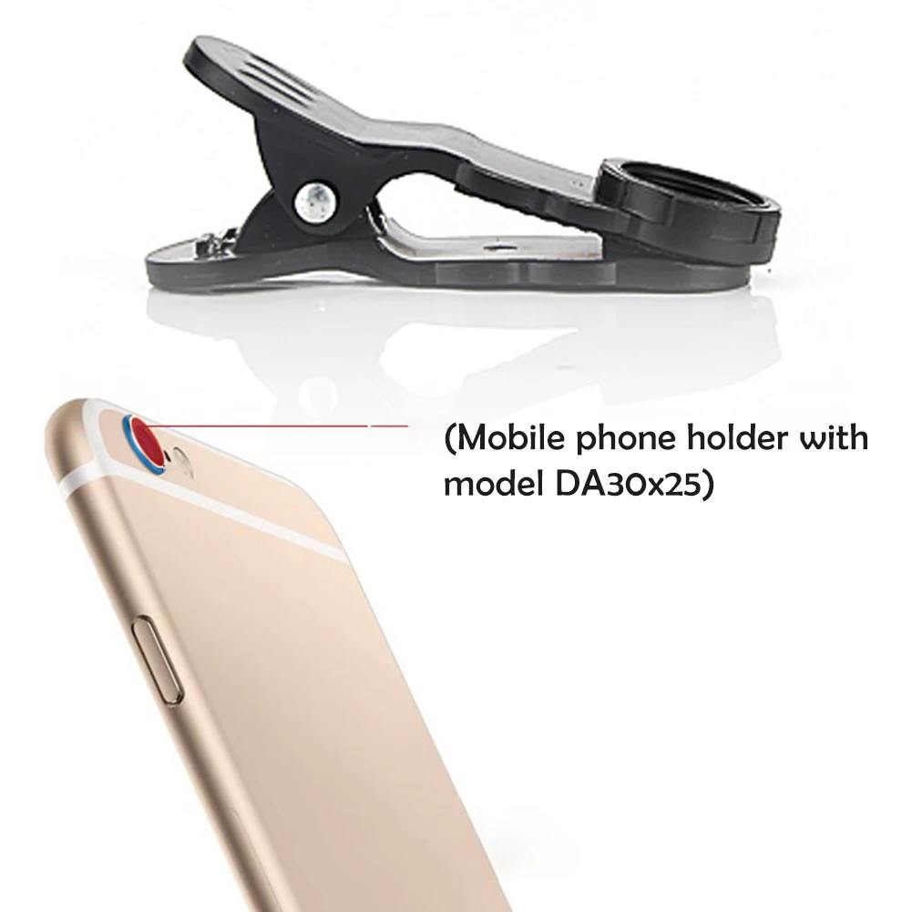 

Mobile Phone Camera Lens Clip Multifunction Cell Phone Camera Lens Clip Single-Tube Telescope Clip for Samsung HTC iPhone iPad