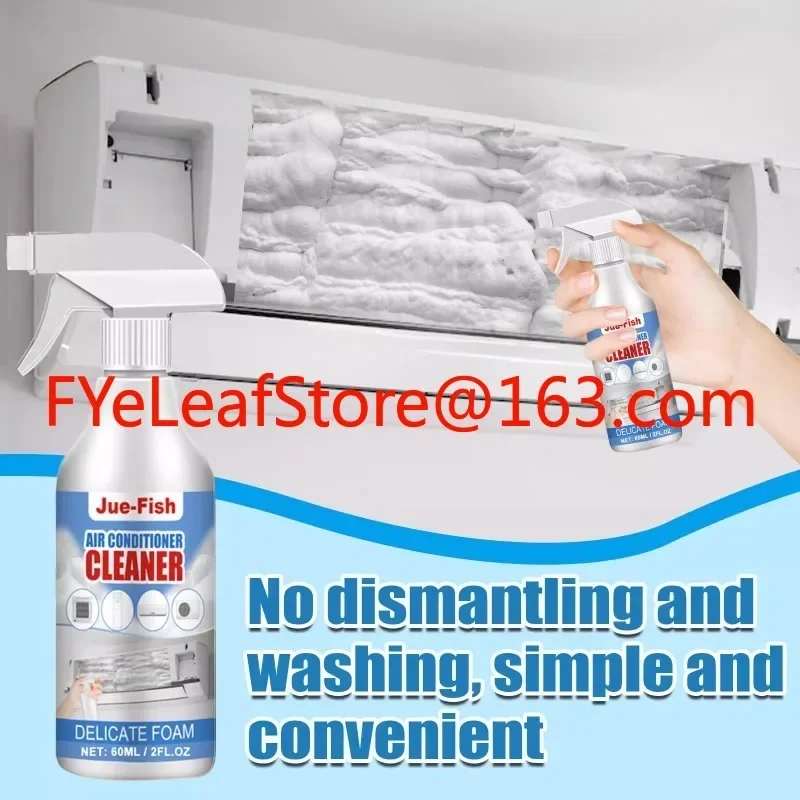 Air conditioner household hanging cabinet cleaner non-removal bubble decontamination cleaning