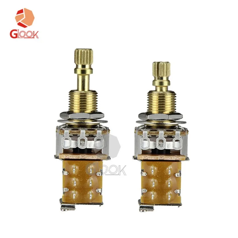Electric Guitar Volume Knob Tone Potentiometer Electric Bass Bass Double Layer Switch Double Bounce Lift Switch
