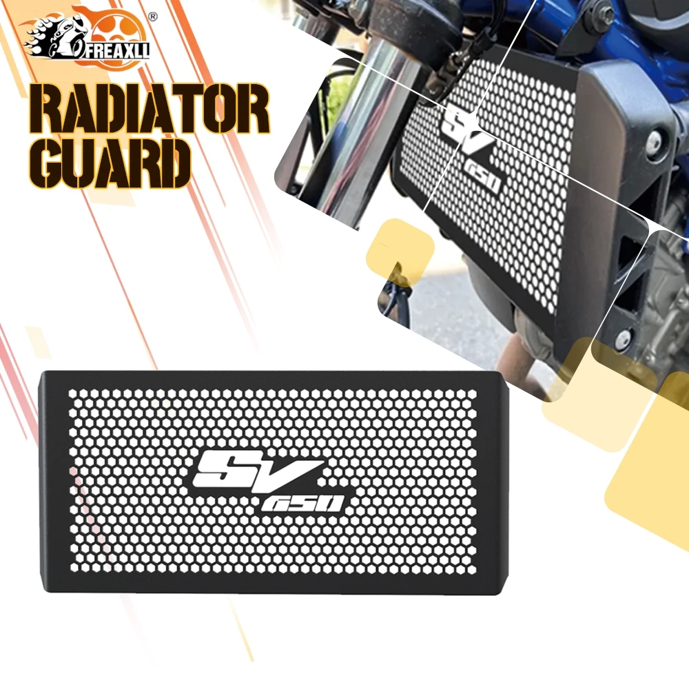 FOR SUZUKI SV650 SV650S 2003-2012 2011 2010 2009 Motorcycle CNC Radiator Guard Protective Cover Grille Grill Protector 2008 2007
